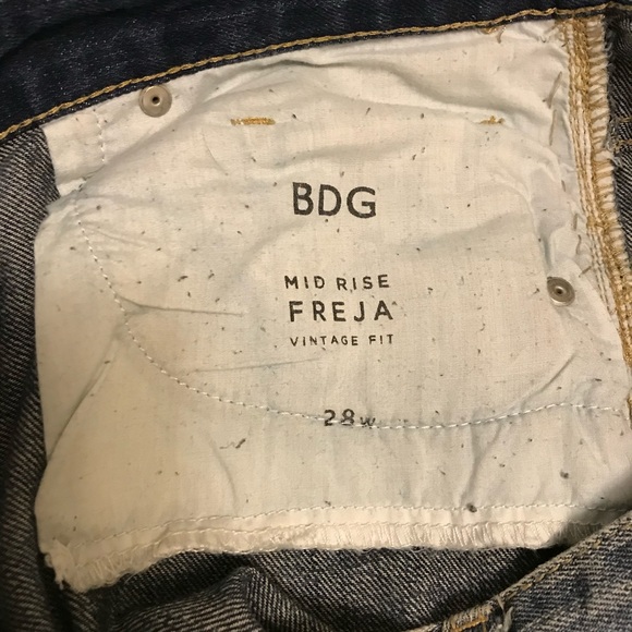 BDG Aztec Freja Denim Shorts - Picture 9 of 10